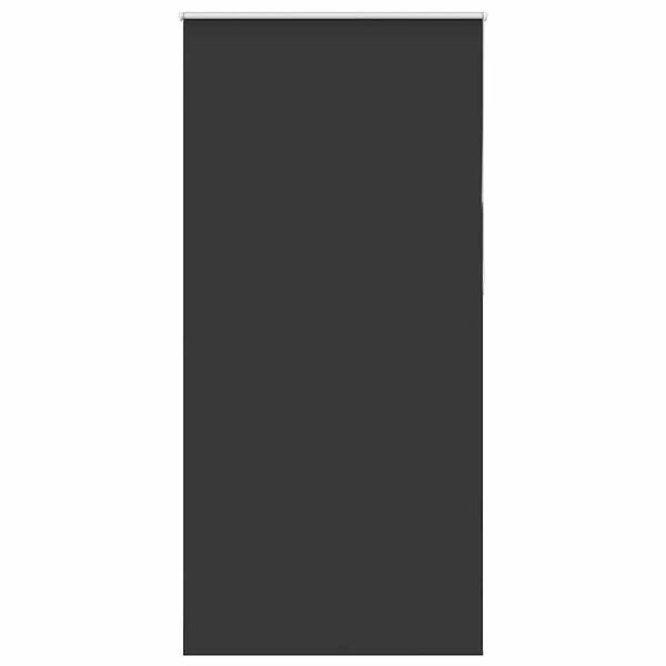 vidaXL Ролетна щора Blackout черна 100x230 см ширина на тъканта 95,7см
