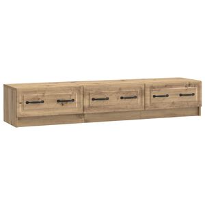 vidaXL ТВ шкаф Дъб артизан 147 x 34,5 x 27 см Инженерна дървесина