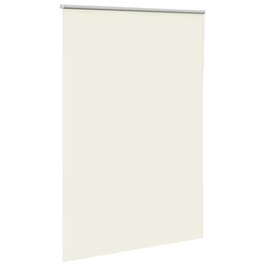 vidaXL Ролетна щора, затъмняваща, бяла, 150x210 см, ширина на плата 146,6 см, полиестер