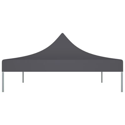 vidaXL Покривало за парти шатра, 4,5x3 м, антрацит, 270 г/м²