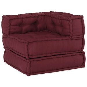 vidaXL Модулен диван маруля 70x70x54 плат