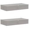 vidaXL Кутия за съхранение 2 бр. Нетъкан текстил 100 x 50 x 18 см 90 l