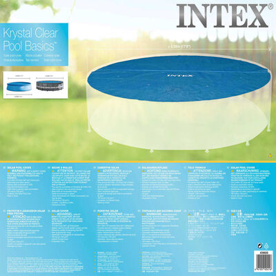 Intex Соларно покривало за басейн кръгло 549 см 29025