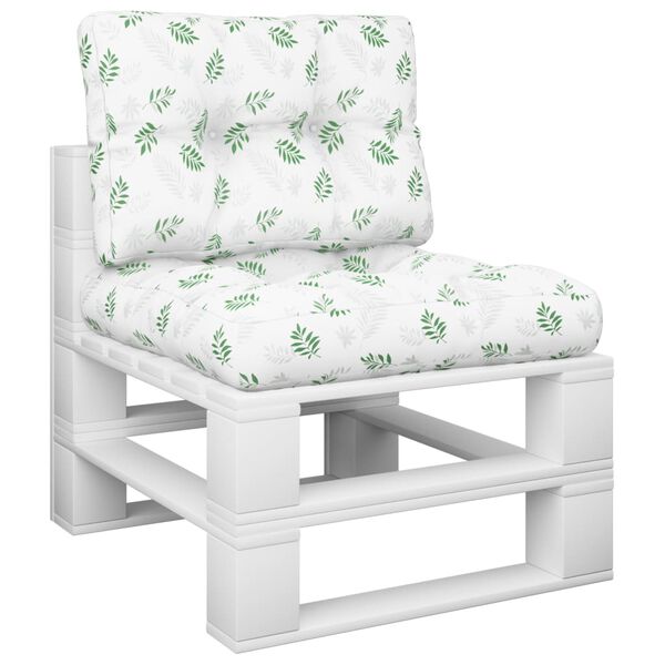 vidaXL Палетни възглавници, 2 бр, на листа, текстил