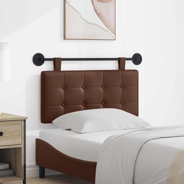 vidaXL Висяща табла Кафяво 100 x 55 x 5 см Изкуствена