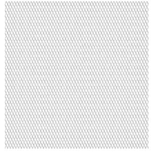 vidaXL Мрежа оградна, неръждаема стомана, 100x85 см, 20x10x2 мм
