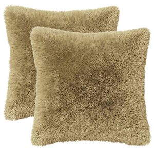 vidaXL Калъфка за възглавница 2 pcs HEERLEN Светло зелено 30 x 30 cm