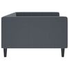 vidaXL Кушетка, тъмносиво, 100x200 см, кадифе