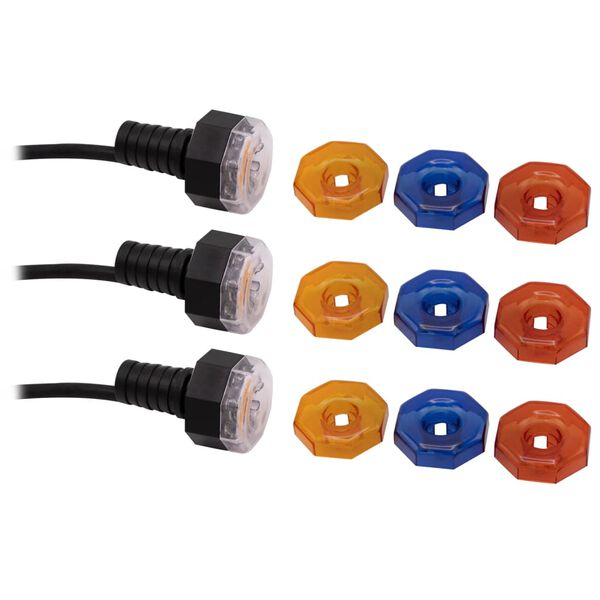 Ubbink Подводна лампа за езерце MiniBright, 3x8 LED, 1354019