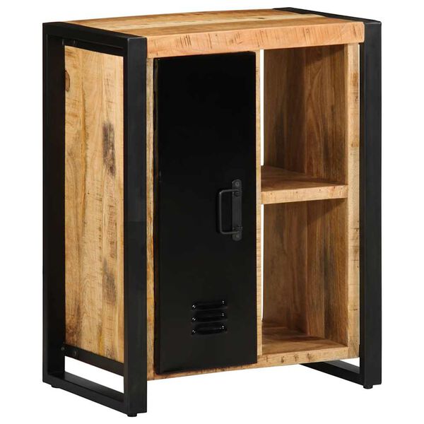 vidaXL Шкаф 55x35x70 cm Масивна груба дървесина Манго