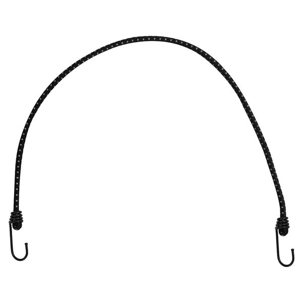 vidaXL Ластични въжета със светлоотразителни ленти и куки 25 бр 88 см