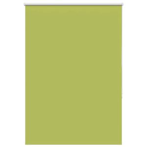 vidaXL Ролкова щора Blackout Зелени листа 110x150 cm Ширина на плата