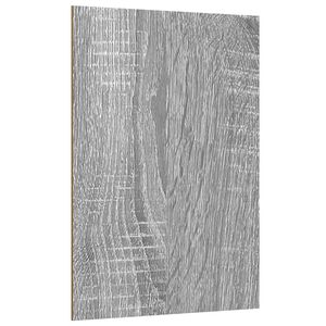 vidaXL Декор панели 12 бр. Сив Сонома 30 x 42 x 0,27 см