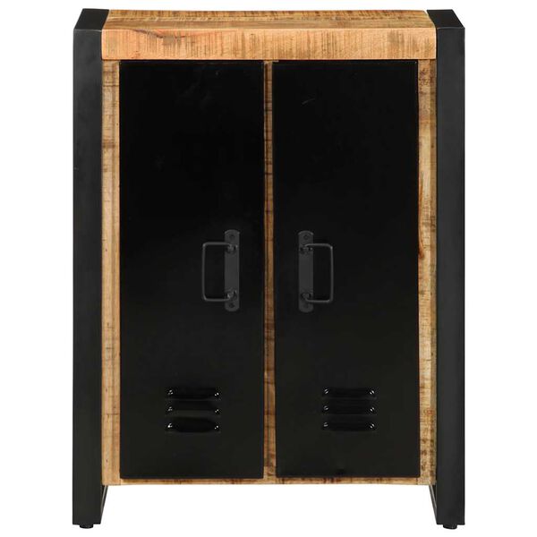 vidaXL Шкаф 55x35x70 cm Масивна груба дървесина Манго