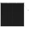 vidaXL Венецианска щора Черен 150 x 150 cm 25 mm ПВЦ
