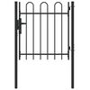 vidaXL Врата за ограда BOXTEL 103 x 150 cm Прахово боядисана стомана