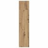 vidaXL Библиотека, дъб артизан, 80x24x109 см, инженерно дърво