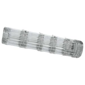 vidaXL Ограда за пасища Сребрист 100 x 0,8 м Поцинкована стомана