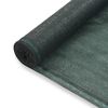 vidaXL Тенис екран, HDPE, 1,6x25 м, зелен
