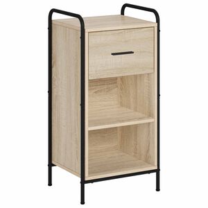 vidaXL Служебен шкаф Дъб сонома 97 x 33 x 81 см Инженерна дървесина