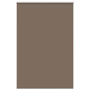 vidaXL Ролетна щора, затъмняваща, кафява, 150x210 см, ширина на плата 146,6 см, полиестер