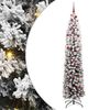 vidaXL С изкуствено коледно дърво с 300 LED светодиода Зелен 210 cm