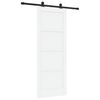 vidaXL Преплъзваща се врата ORKDAL 78 x 202 cm Инженерна дървесина