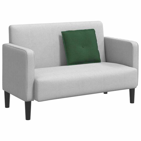 vidaXL Възглавница за гръб Джунглово зелено 50 x 45 см Кордюрова тъкан