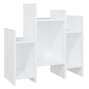 vidaXL Страничен шкаф, бял, 60x26x60 см, инженерно дърво