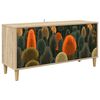 vidaXL ТВ шкаф ZAANDAM 102 x 33 x 50 см Сонома Инженерна дървесина