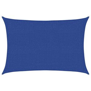 vidaXL Платно-сенник, 160 г/м&sup2;, синьо, 2x2,5 м, HDPE