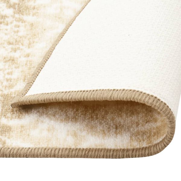 vidaXL Пътека, златиста, 80x100 см