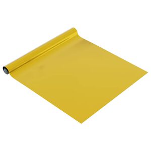 vidaXL Самозалепващо фолио за мебели, златист гланц, 500х90 см, PVC