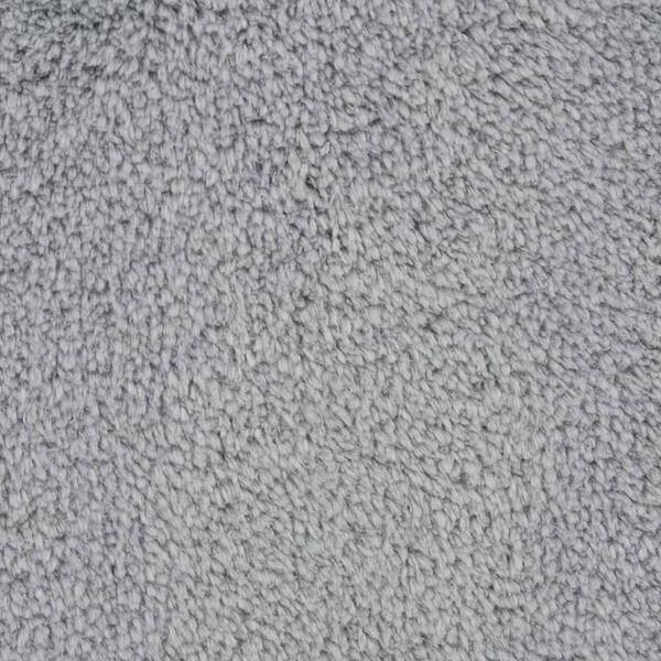 vidaXL Килим Teddy, сив, 270x180 см