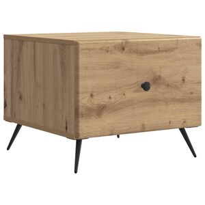 vidaXL Масичка за кафе Дъб артизан 49 x 50 x 40 см Инженерна дървесина