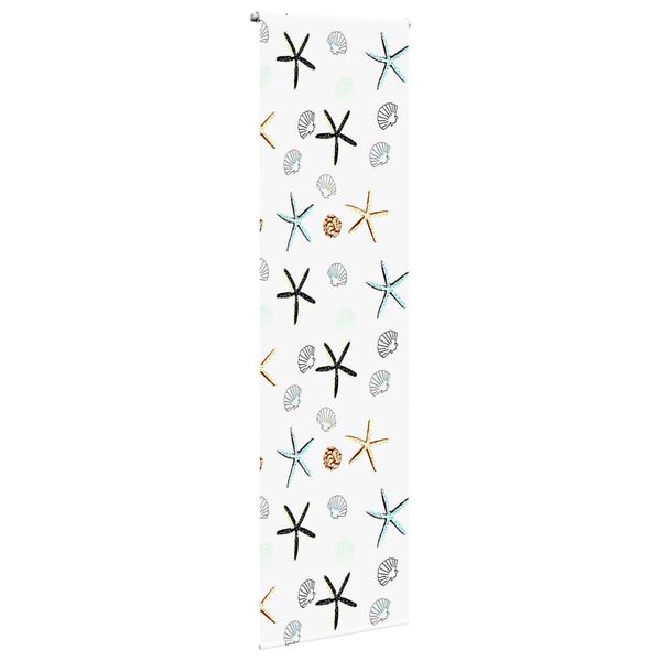 vidaXL Ролетна щора за баня 60x240 см Ширина на плата 56 см