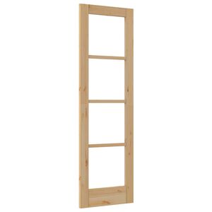 vidaXL Вътрешна врата ORKDAL Кафяво 61 x 198,5 см
