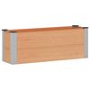 vidaXL Градинска повдигната леха Кафяво 100 x 30 x 36 cm