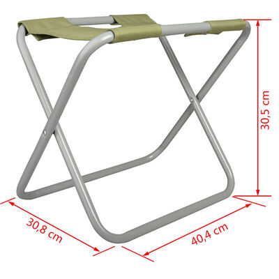 Esschert Design Чанта за градински инструменти и столче, сива, GT85
