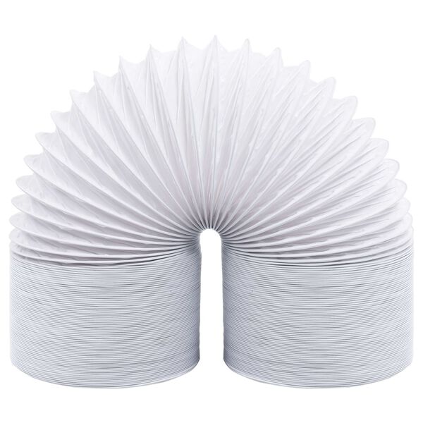 vidaXL Шлаух за въздуховод, PVC, 6 м, 12,5 см