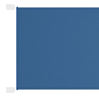 vidaXL Вертикален сенник, син, 100x1200 см, оксфорд плат