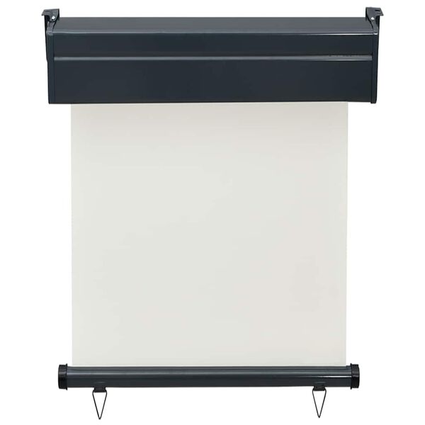 vidaXL Вертикална тента за балкон, 65x250 см, кремава