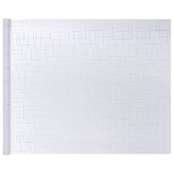 vidaXL Фолио за прозорци 2 бр матирано звезден модел PVC