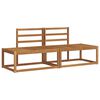 vidaXL Комплект дивани за открито 2 pcs Естествен 182,5 x 63 x 73 см