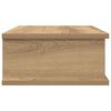 vidaXL Нощно шкафче Дъб 40 x 31 x 15 см Инженерно дърво