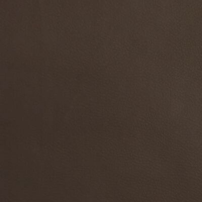 vidaXL Табуретка, кафява, 60x60x36 см, изкуствена кожа