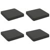 vidaXL Кушони за сядане, 4 броя VUGHT 4 pcs 100% полиестер Антрацит
