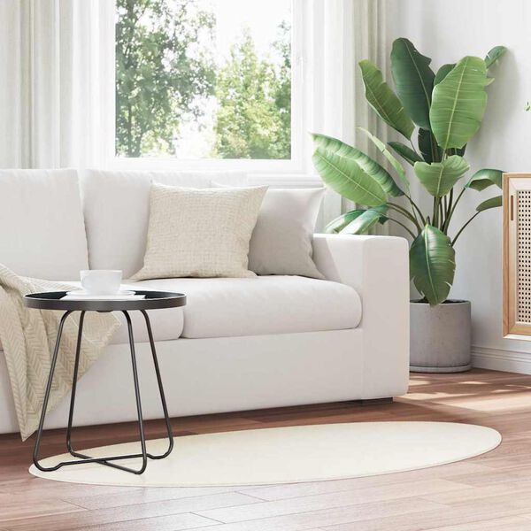 vidaXL Килими за помещение HUARTE Крем 160 x 230 cm Полиестер