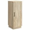 vidaXL Служебен шкаф Дъб сонома 33 x 34,5 x 87 см Инженерна дървесина