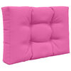 vidaXL Възглавница за диван на открито 2 pcs Розово Полиестер